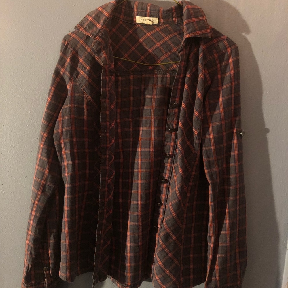 Plaid Long Sleeve Shirt